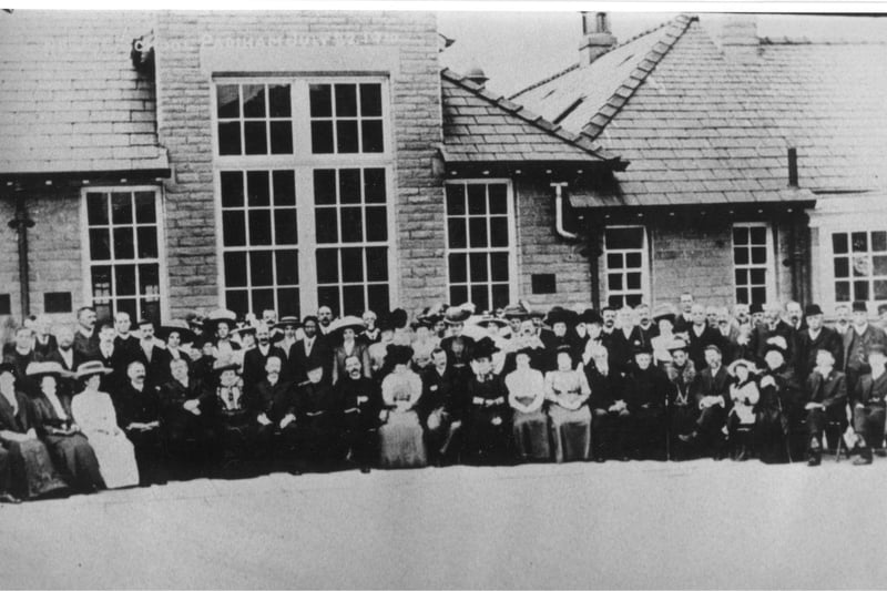 Opening of Padiham Council School (July 1910). Credit: Lancashire County Council