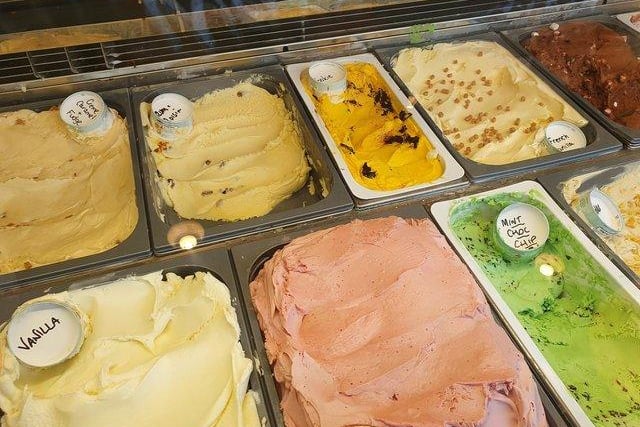 The New Penny ice cream parlour and café, in Tithebarn Street, Poulton, sells more than 25 different flavours of ice-cream made with local farm fresh milk. 
The cafe, which recently underwent a revamp, is a third generation family business that opened in November 1982