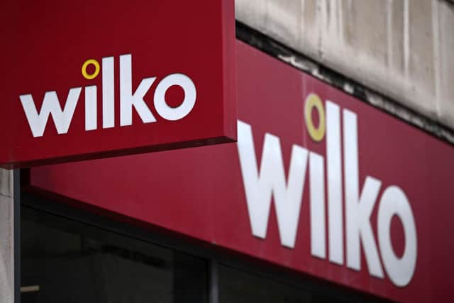 It has been confirmed that 52 Wilko stores will close. Picture: JUSTIN TALLIS/AFP via Getty Images.