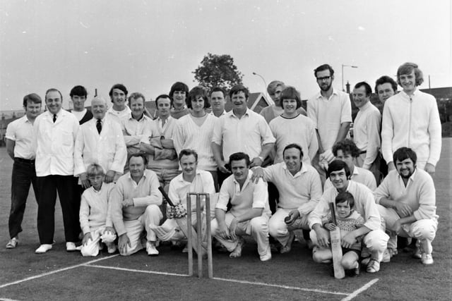 The final of the Works Sports Association cricket section's St John Ambulance Cup at St Andrew's on Sunday, 8th August 1971, was won by Lucas, who scored 112 for eight and dismissed Bank Hall for 88. Top scorer of the match was Brian Thresh (Lucas) with 43 and had batting support from Duncan Hall (17), I. Dixon (14) and M. Green (11), D. Kenny taking four for 48, Tom Willighan two for 14, and Alan Moore one for 47. For Bank Hall, Des Lancaster hit 31, D. Harvey 15, but there was a collapse and D. Kenny (21 not out) was the only other batsman to achieve double figures. Brian Nuttall captured four for 20, Duncan Hall three for 20, and Brian Thresh one for 24.