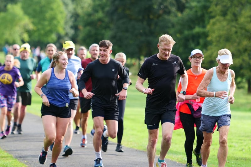 799 people make their way around Towneley Park for the 500th Burnley Parkrun.