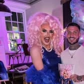 Diana DoGood and Angelo Musso will climb Pendle Hill in drag and barefoot for Pendleside Hospice