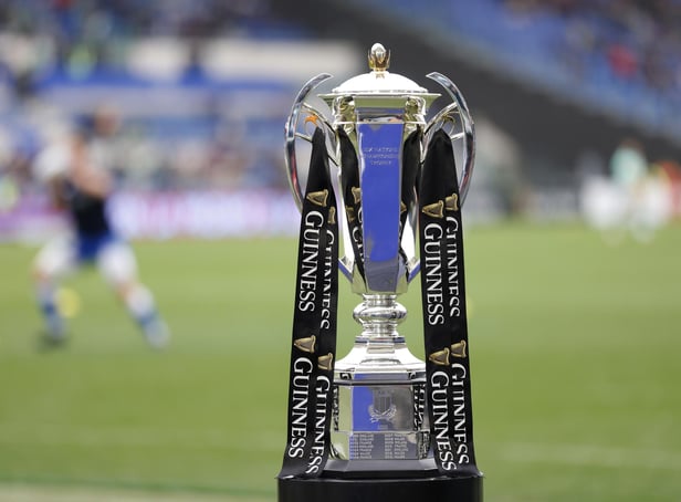<p>The Six Nations trophy </p>