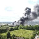 A huge fire broke out at CoolKit UK in Burnley on Thursday