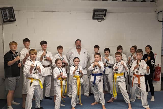 Junior members of Springs BEST Karate Club in Burnley won 55 medals at a national competition at Accrington & Rossendale College.