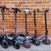 Police have seized several E-scooters being illegally used in Burnley town centre.