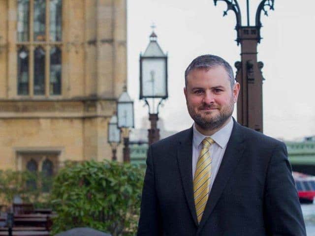 Pendle MP Andrew Stephenson, the new minister without portfolio