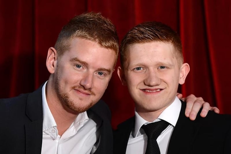 Rossendale resident Sam Aston (right) has portrayed the role of Chesney Brown on the ITV soap opera Coronation Street since 2003