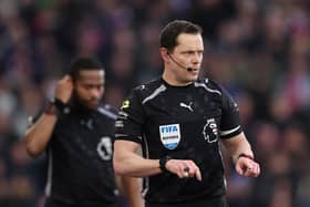 Darren England will be the man with the whistle this weekend (Photo by Julian Finney/Getty Images)