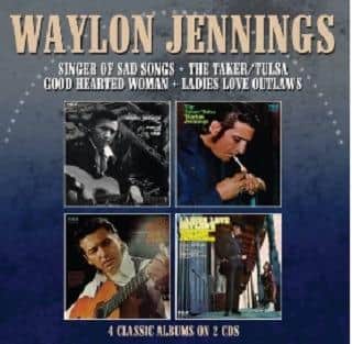 Waylon Jennings (Cherry Red)“Singer of Sad Songs etc.”