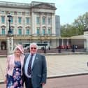 Michael and Christine Sutcliff from the Armed Forces Support Group in Barrowford enjoyed the King's Garden Party at Buckingham Palace