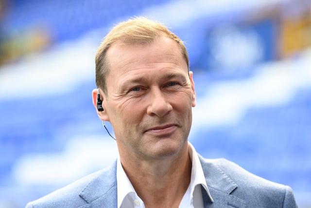 LIVERPOOL, ENGLAND - SEPTEMBER 03: Duncan Ferguson, former Everton player and manager, looks on prior to the Premier League match between Everton FC and Liverpool FC at Goodison Park on September 03, 2022 in Liverpool, England. (Photo by Michael Regan/Getty Images)