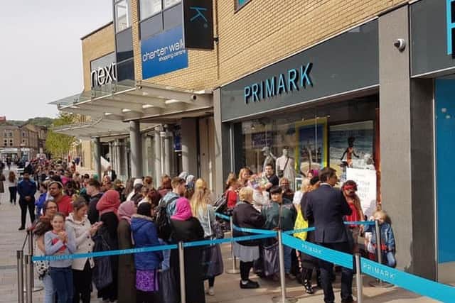 Shoppers in Burnley's Primark store have been warned to be on the look-out for a gang of ‘pick-pockets.’