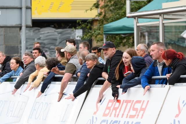 Crowds enjoy the return of the Colne Grand Prix, the first one since the Covid-19 pandemic. Photo: Kelvin Stuttard
