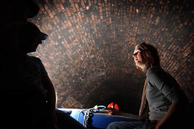 Navigating the Blisworth Tunnel can be spooky but exciting