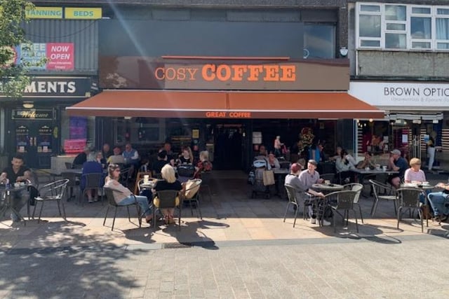 Cosy Coffee on St James's Street has a rating of 4.7 out of 5 from 367 Google reviews