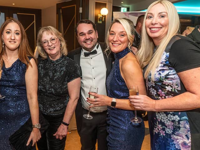 Guests at Pendleside Hospice's Corporate Challenge at Crow Wood Hotel and Spa in Burnley.