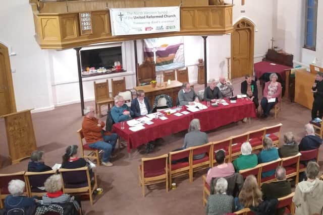 Climate conscious hustings at Clitheroe United Reformed Church
