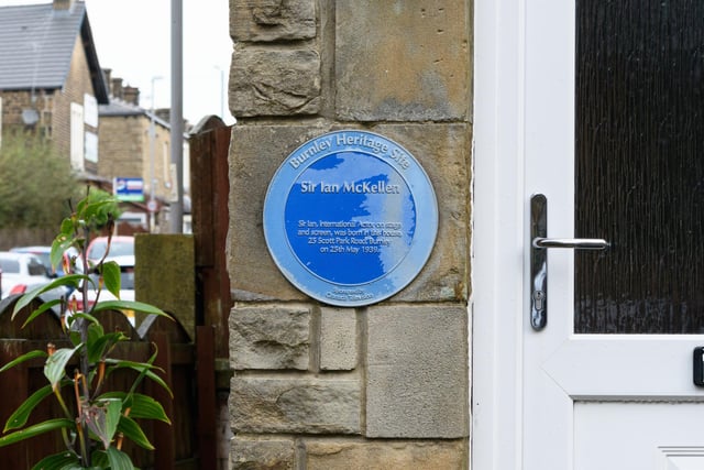 Birthplace of Sir Ian McKellan on Scott Park Road, Burnley. Photo: Kelvin Stuttard