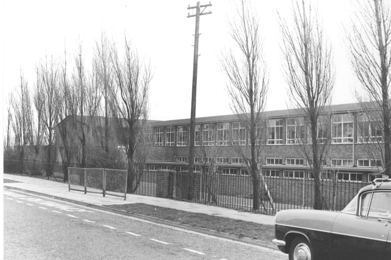 St Stephen's CE Primary School, Woodgrove Road in Burnley (1970). Credit: Lancashire County Council