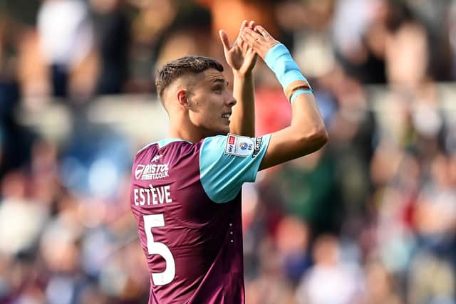 Esteve was forced off with a knock during Burnley's 2-1 win against Norwich City last weekend. (Photo by Richard Martin-Roberts/Getty Images)
