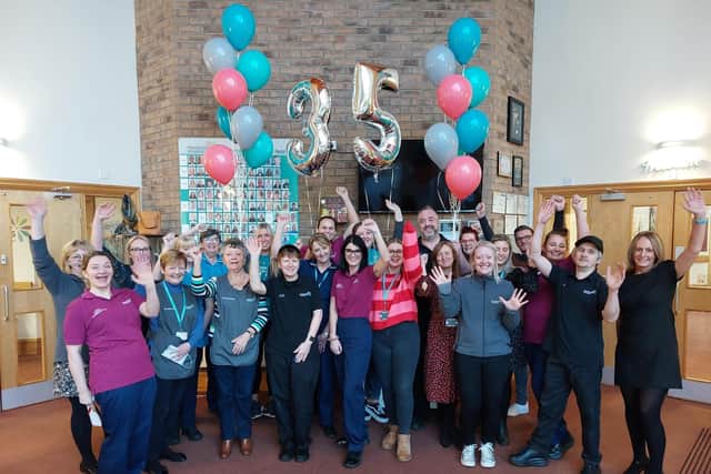 Pendleside Hospice in Burnley is celebrating its 35th anniversary with a family fun day to thank the community for its support.