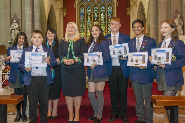 Burnley's Blessed Trinity RC College held its annual awards evening for the first time since covid