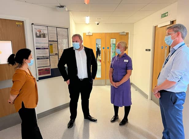 Burnley MP Antony HIgginbotham says he is committed to levelling up healthcare in the borough