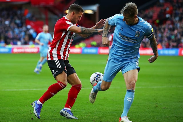 The defender helped Coventry keep a clean sheet during their 2-0 away win at Stoke City.