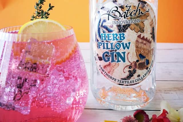 The Herb Pillow gin, which has been created by Burnley's Batch Distillery