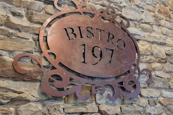 Bistro 197 at Towneley Golf House on Todmorden Road has a rating of 4.7 out of 5 from 218 Google reviews