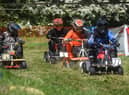 The North West Lawn Mower Racing Association stages a race meeting weekend in Kirkham to raise money for Ukraine