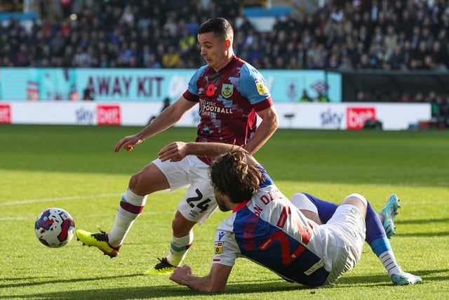 Arguably Burnley's most impacting player in the first half as he took control of the midfield. Broke play up when alive to interceptions, wrestled back possession from the opposition, alert to second balls, pressed forcefully and neat, one-touch passes played his team-mates into space. Set up both Ashley Barnes headers in the first half and denied by a last-ditch challenge by Callum Brittain as his eyes lit up in front of goal.