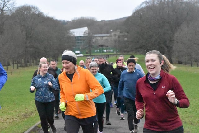Burnley parkrun at Towneley Park last Saturday. Photo by George Webster.