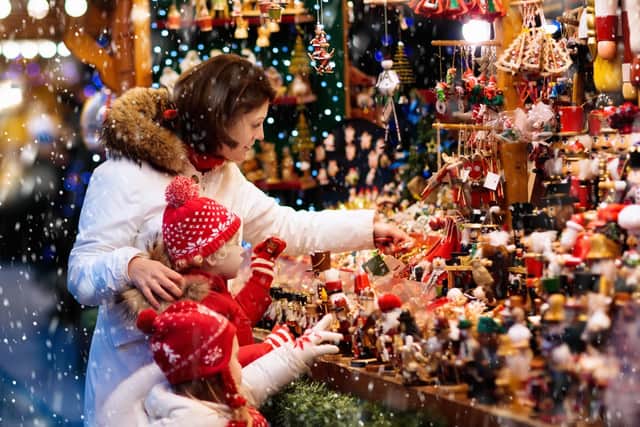Christmas markets are great places for the whole family to visit