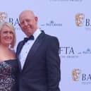 Graham and Donna Slade from Burnley, attended the BAFTAs on Sunday night after winning a competition