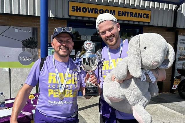 Winners Paul Taylor and Phil Heyworth