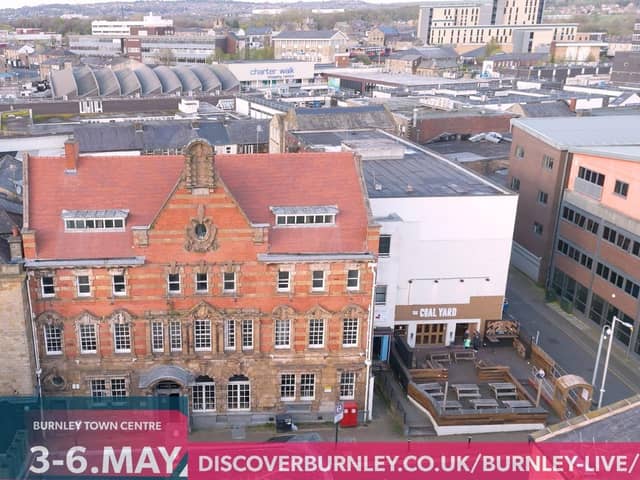 Burnley Live takes place over May Day Bank Holiday weekend - May 3rd to May 6th