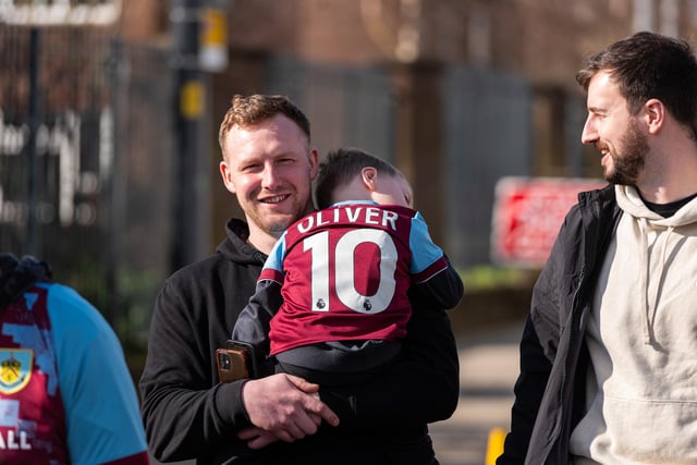 Burnley fans arrive at Turf Moor for Premier League fixture with Bournemouth. Photo: Kelvin Lister-Stuttard