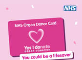 Image of a NHS Organ Donor Card.
