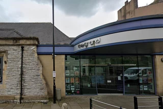 The Grand, York Street, Clitheroe, is a contemporary 1870s-era auditorium holding 400 people with a full-size cinema screen and a cafe. It is a creative hub presenting a wide range of events for the community.