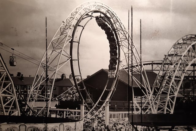 Revolution - this was Europe's first 360-degree rollercoaster in 1979