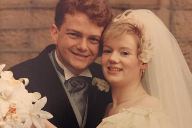 Chris Flynn and Diane Birkett married in 1988 at St Mary's RC Church in Burnley