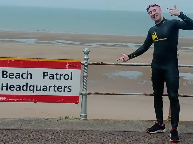 Burnley's Danny Owens is to stage a 12 hour swim to raise awareness and funds for the Royal Life Saving Society.