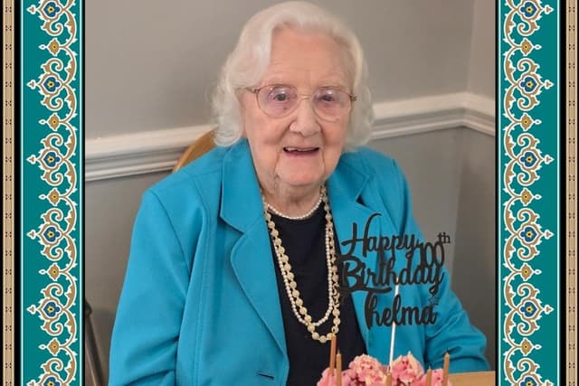 100th birthday celebrations for popular resident at The Manor House in ...