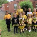 Pupils at St Mary Magdalene's RC Primary School in Burnley dressed up for World Bee Day