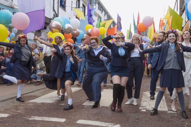 The cast and crew of ‘Greatest Days,’ the movie based on the Take That songbook, will return to Clitheroe next week to celebrate the film’s release.