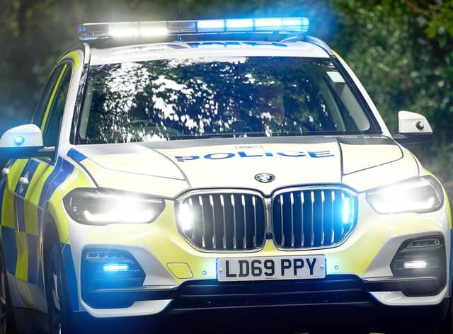 The man, aged in his 40s and from Great Harwood, suffered life-threatening injuries after his red BMW 320 left the road and struck a tree on the A59 near the village of Horton