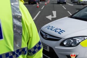 Police have closed a section of the M65 towards Nelson and Colne this afternoon after an accident.