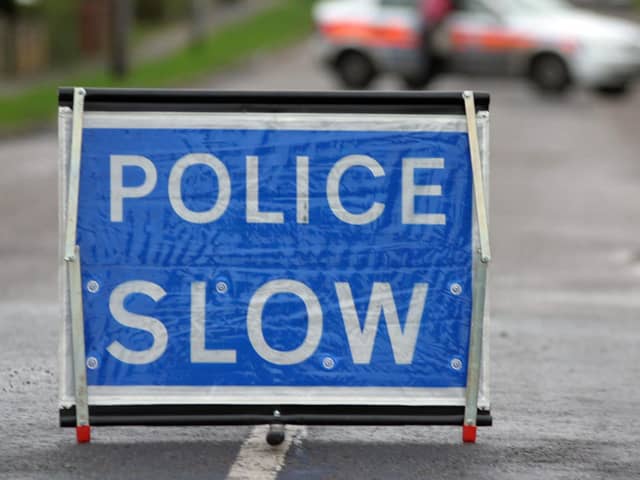Police have warned of flooding on the A56 and A59 in East Lancashire